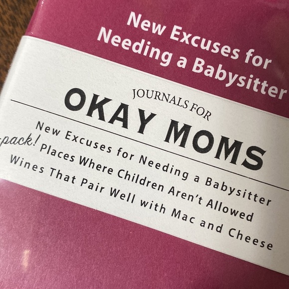 Pocket Size Journals WHISKEY RIVER SOAP Co. “OKAY MOMS” 3 Note Pads NWOT Sealed - Picture 3 of 6